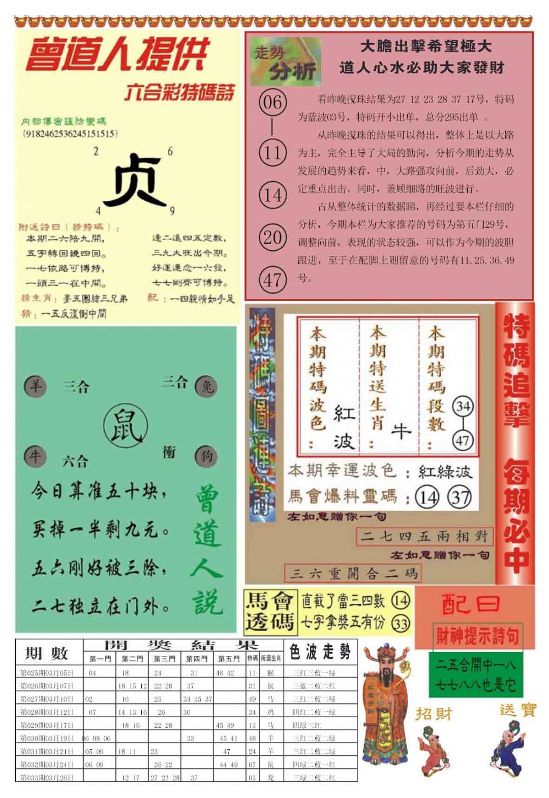 034期曾道人内幕B加大版[图]