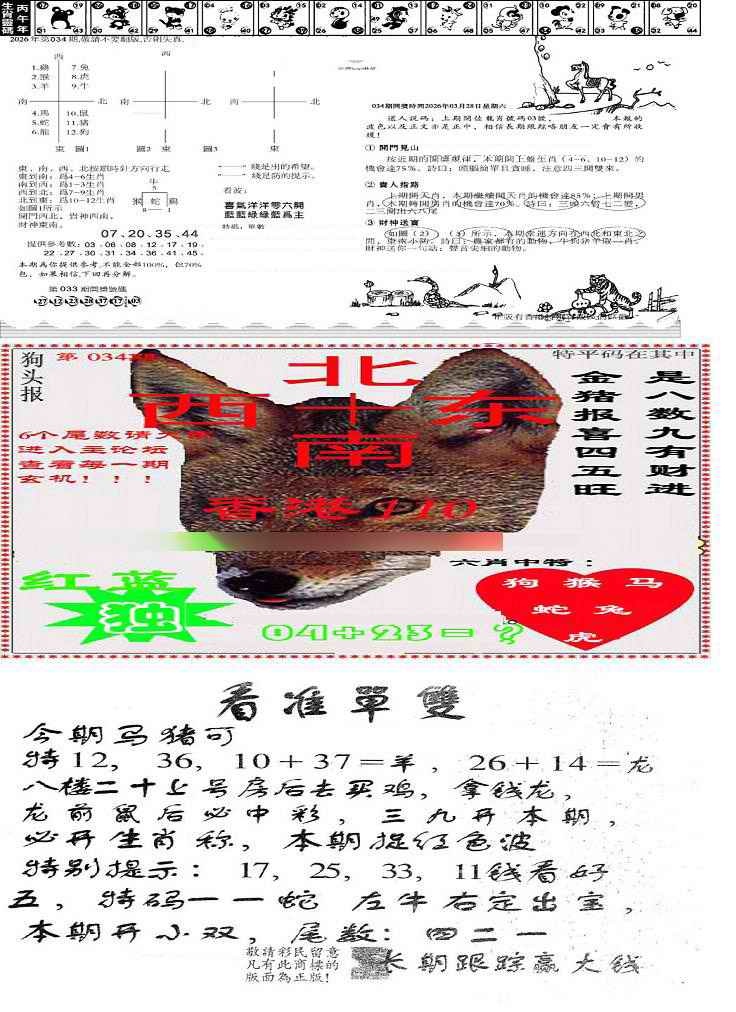 034期特码内幕B[图]